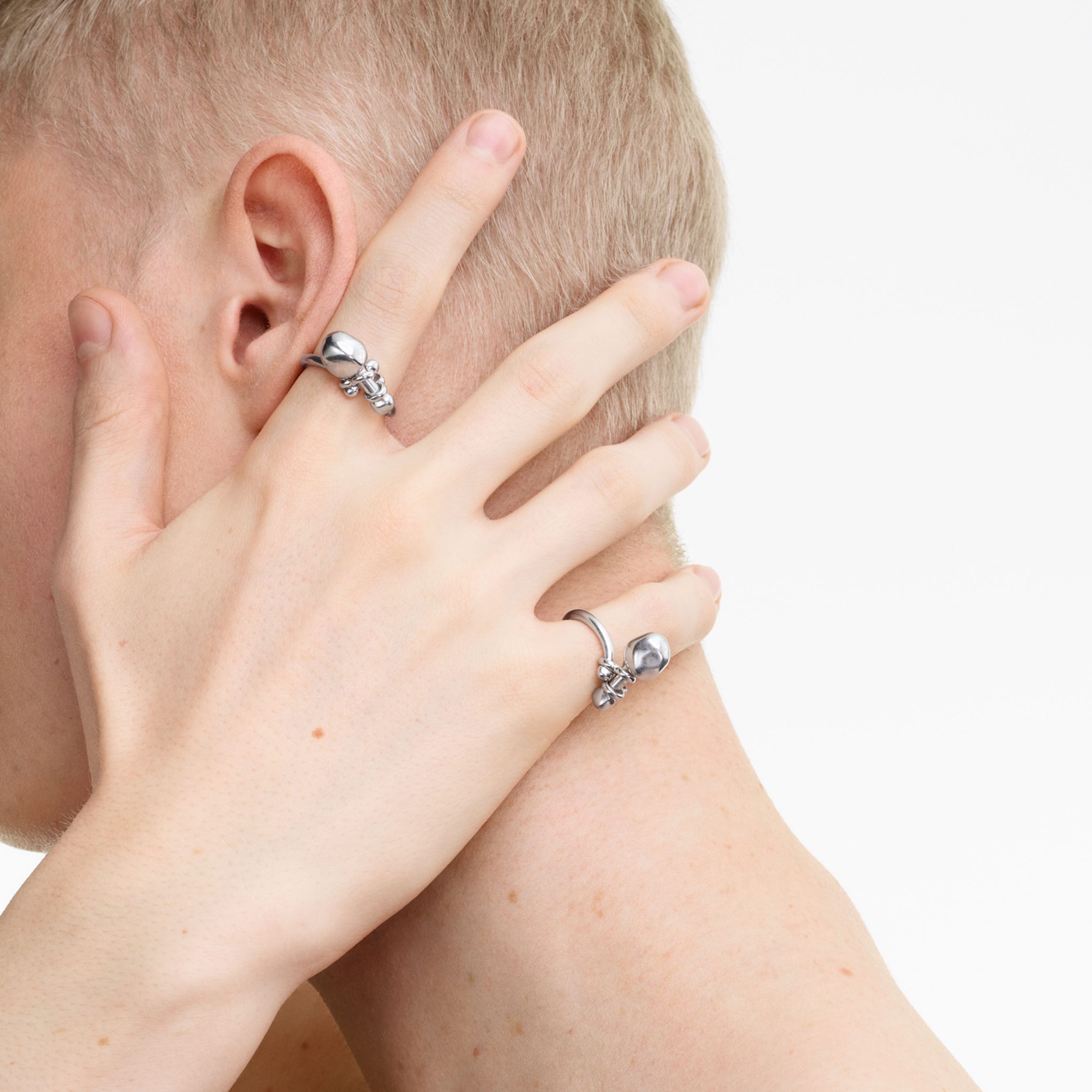 Jumbo Silver Ring - Image 4