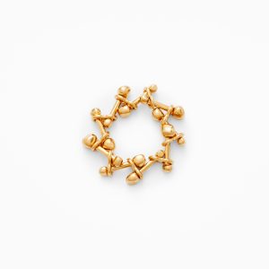 Vermeil chain ring