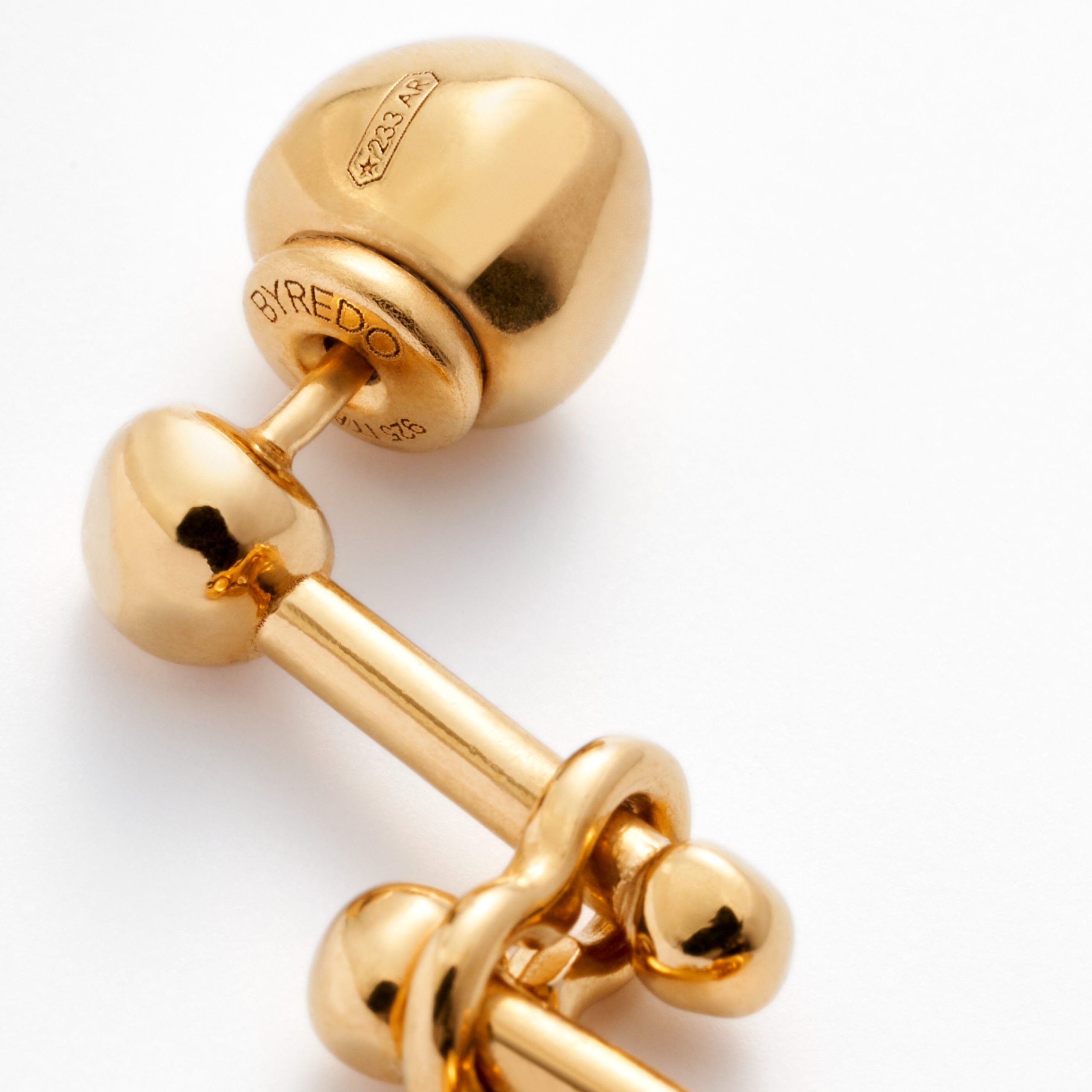 Vermeil Pendant Earrings - Image 2