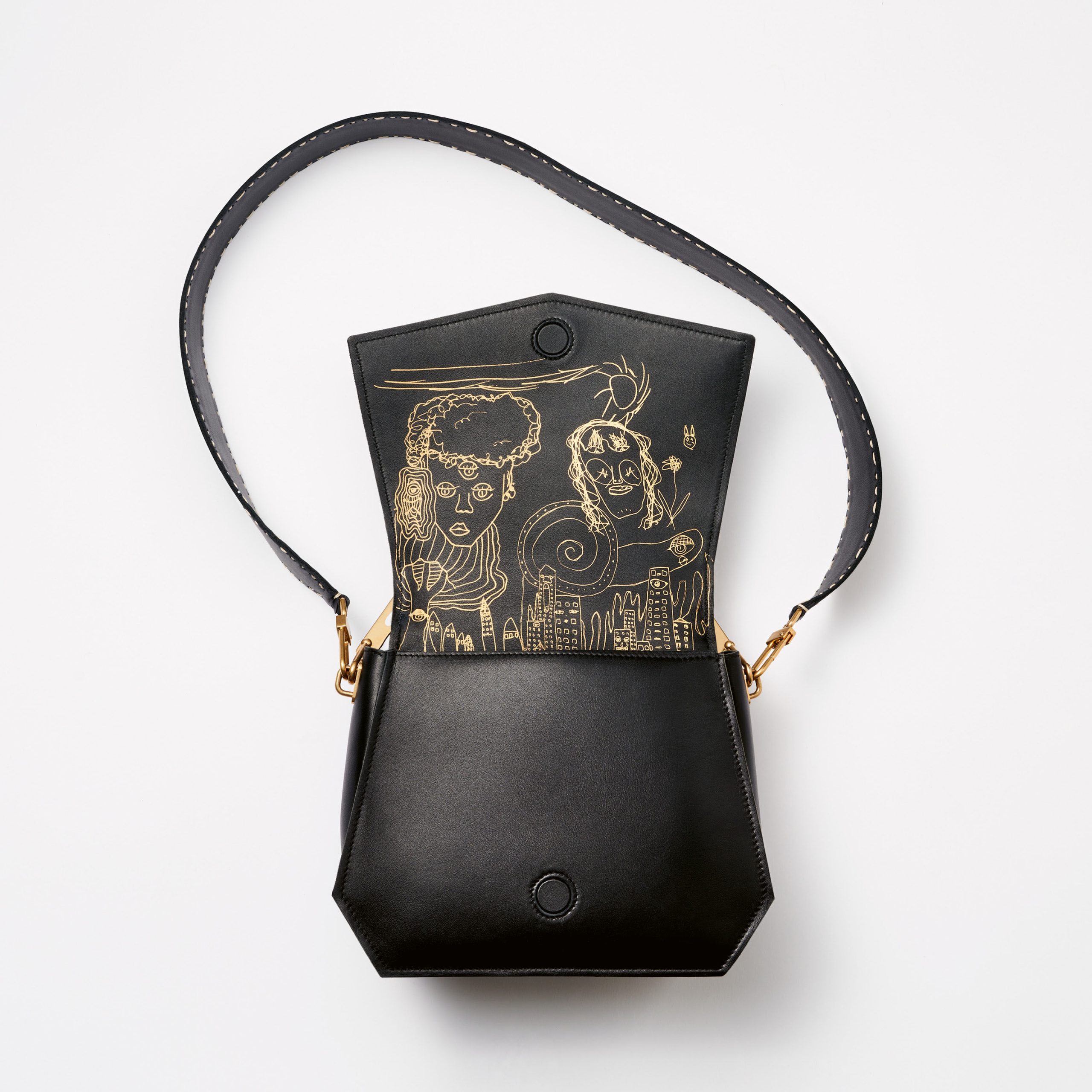 The Kantha Blueprint Bag Major - Image 3